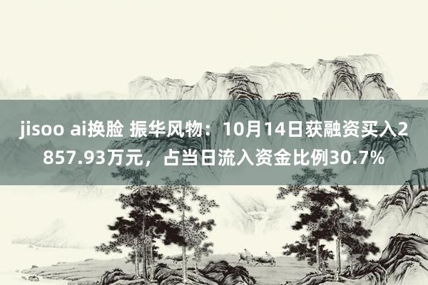 jisoo ai换脸 振华风物：10月14日获融资买入2857.93万元，占当日流入资金比例30.7%
